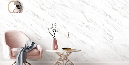 Marble Stone White 1230mm x 3m