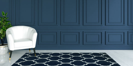 Solid Colour Navy Blue 1230mm x 3m