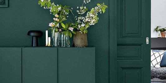 Solid Colour Dark Green 1230mm x 3m